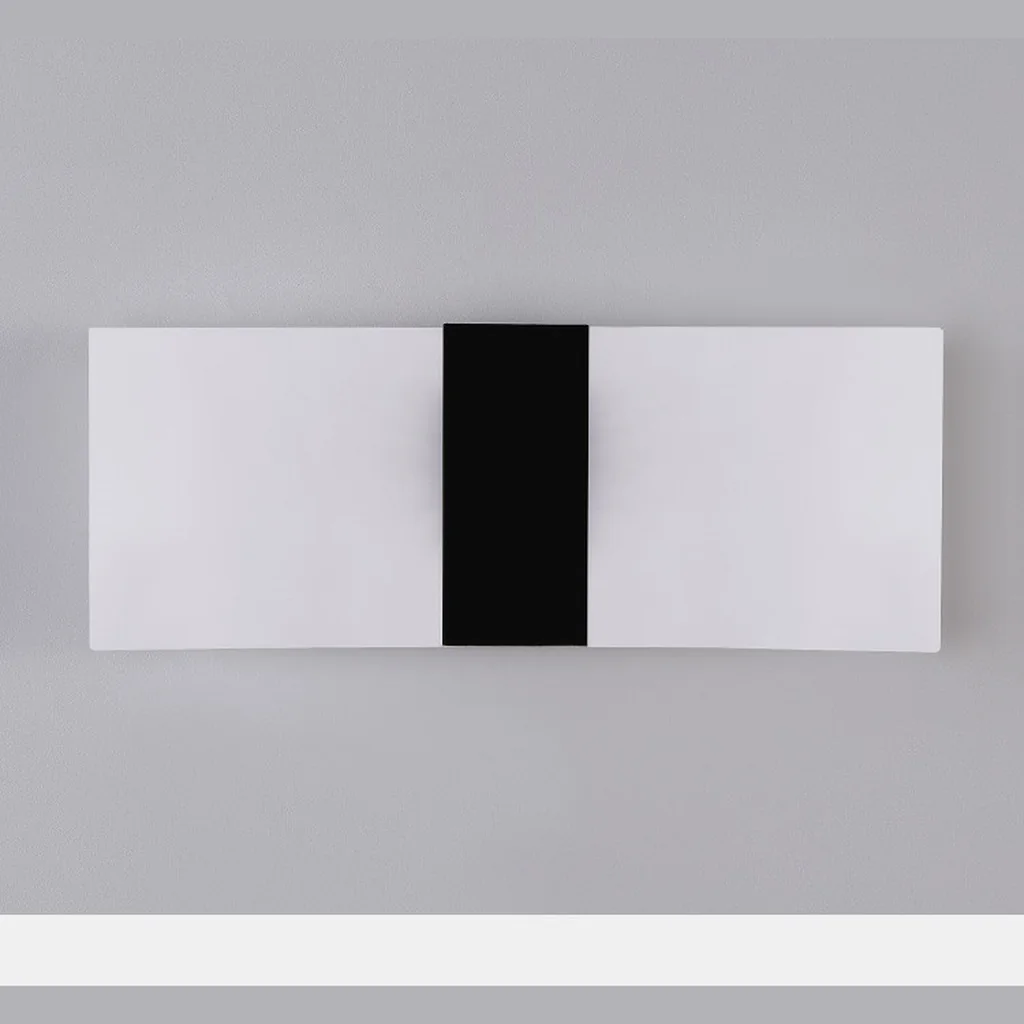 Glow panel wall sconce switched off