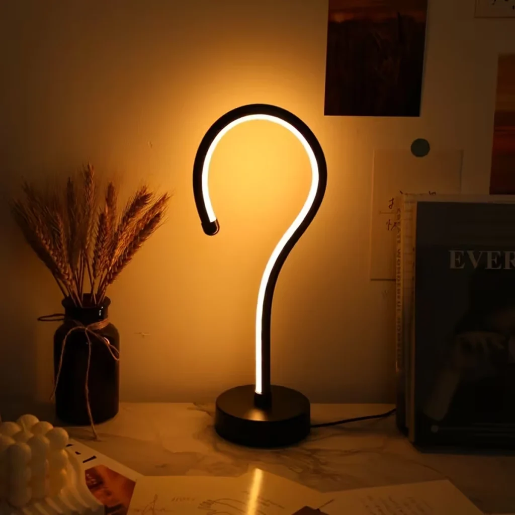 Question Mark LED Table Lamp