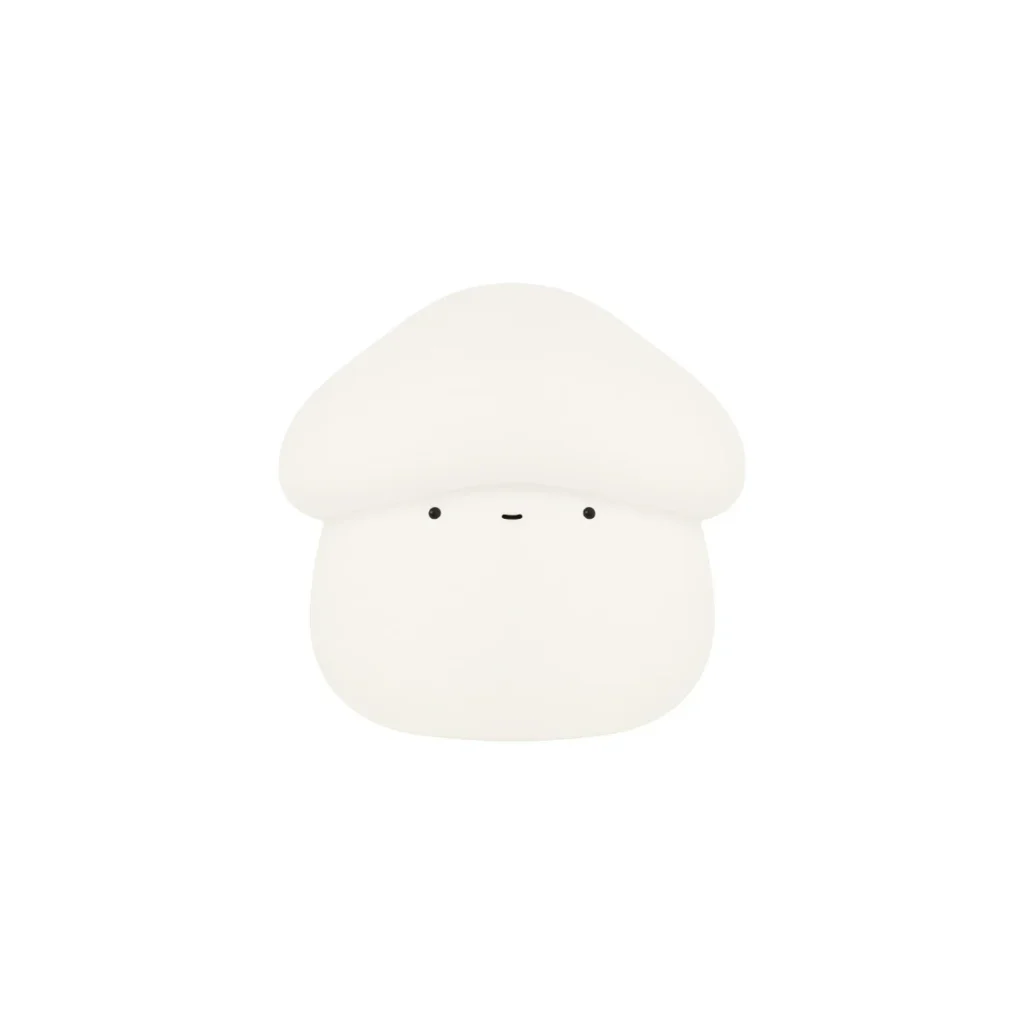 Silicone Touch Mushroom Lamp, soft warm glow (photo 2)